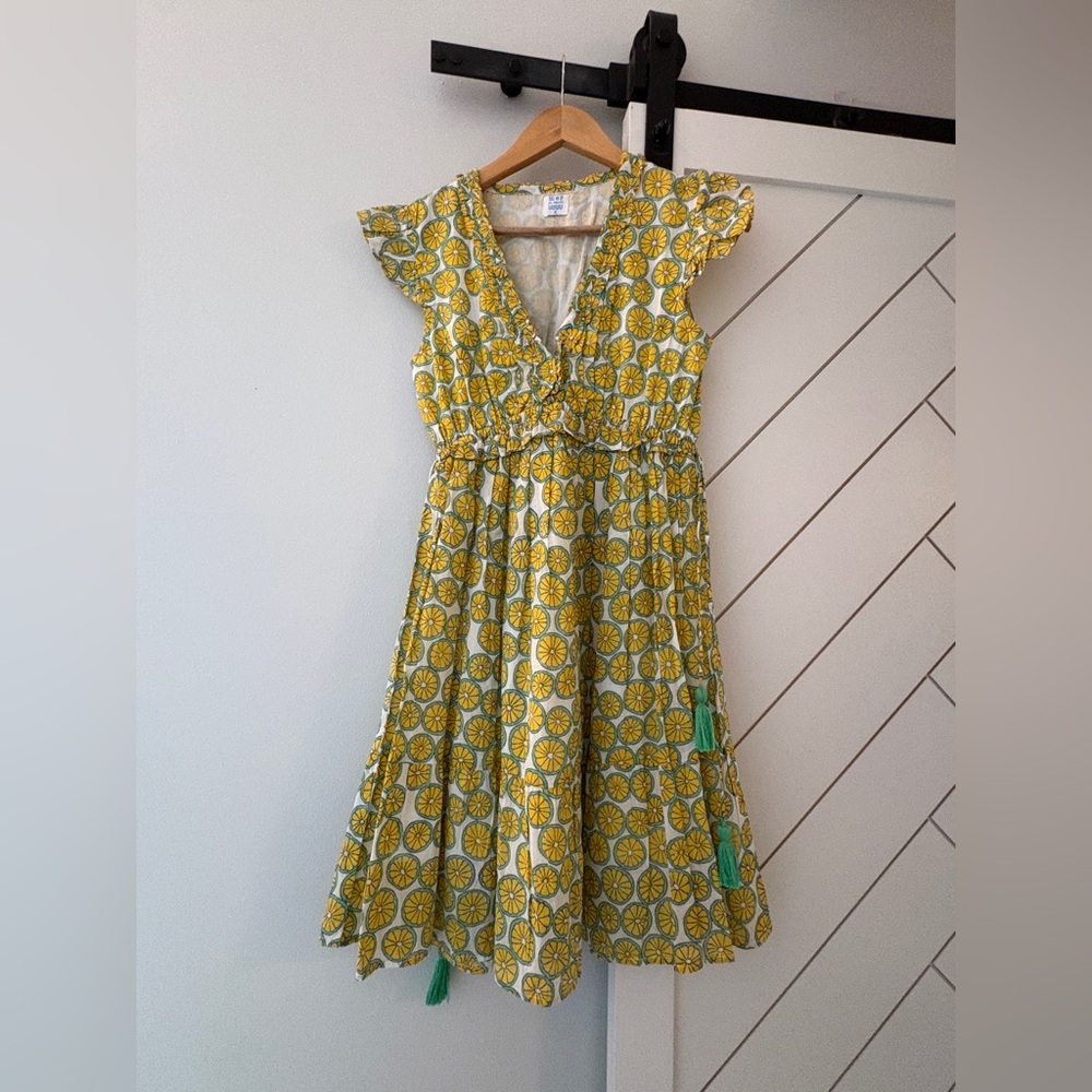 Mer St Barth, Yellow and Green Floral, S